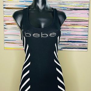 USED BLACK BEBE DRESS